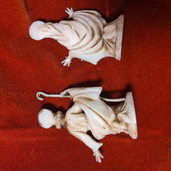Deportation Joseph and Mary, Plastic Depose Italy Figurines - Picture 3 of 5